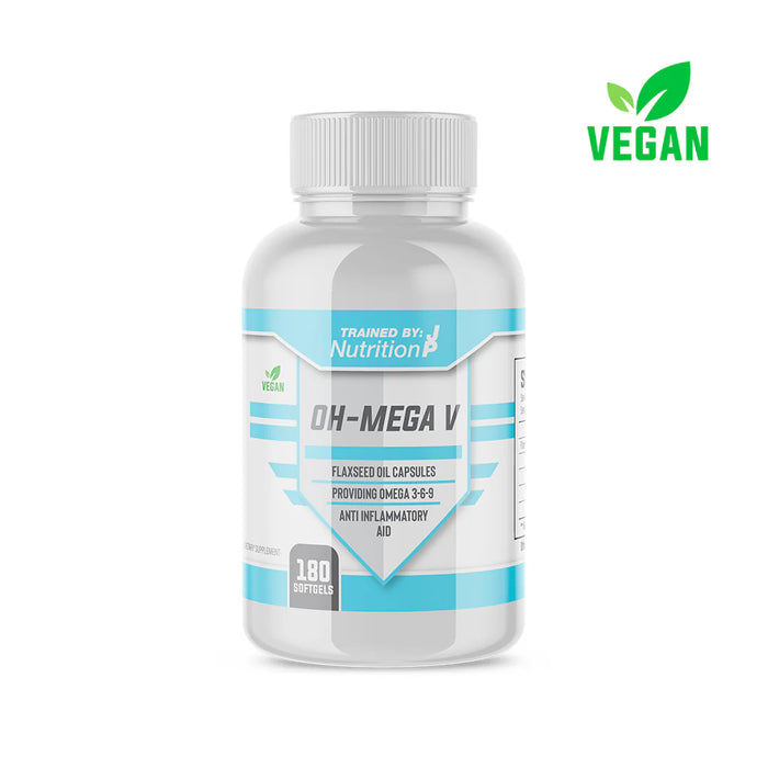 Trained by JP Oh-Mega V 180 Softgels