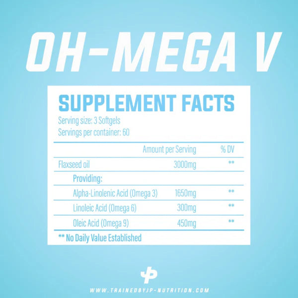Trained by JP Oh-Mega V 180 Softgels