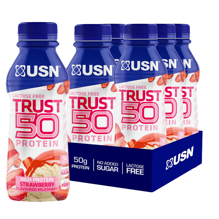 USN TRUST Protein 50 6x500ml Strawberry