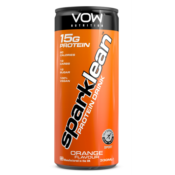 VOW Nutrition Sparklean Protein Drink 12x330ml -  at MySupplementShop by VOW Nutrition