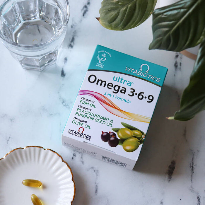 Vitabiotics Ultra Omega 3-6-9 3-in-1 Formula 60 Capsules