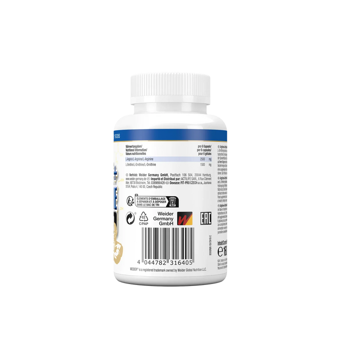 Weider Arginine + Ornithine 4000 - 180 caps