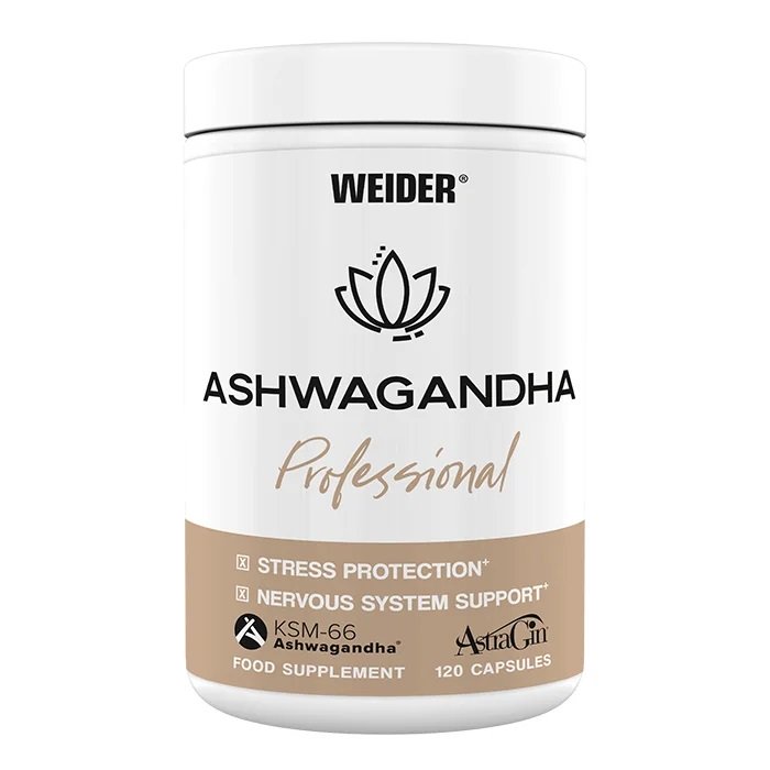 Weider Ashwagandha Professional - 120 vcaps - Sports Supplements at MySupplementShop by Weider
