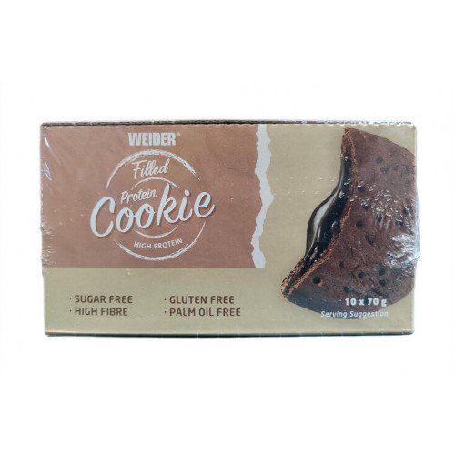 Weider Filled Protein Cookie 10 x 70g
