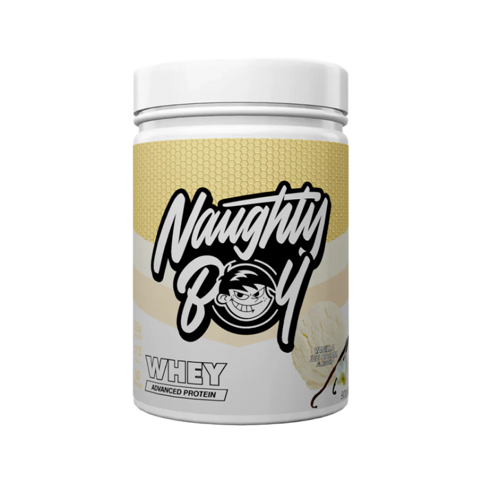 Naughty Boy Advanced Whey Protein 900g - 30 Servings (Multiple Flavours Available) - Vanilla Ice Cream - Whey Protein at MySupplementShop by Naughty Boy