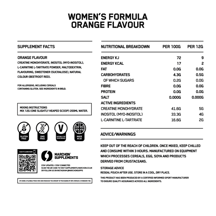 MARCHON Women's Formula 360g - Women's Formula at MySupplementShop by MARCHON