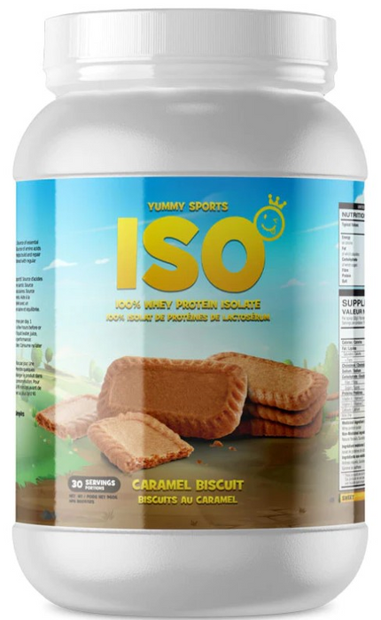 Yummy Sports ISO Tub 30 Serv 960g - Whey Protein Isolate at MySupplementShop by Yummy Sports