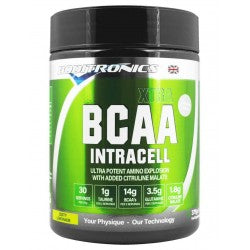 Boditronics BCAA Intracell Xtra 375g - Zesty Lemonade - Protein Blends at MySupplementShop by Boditronics