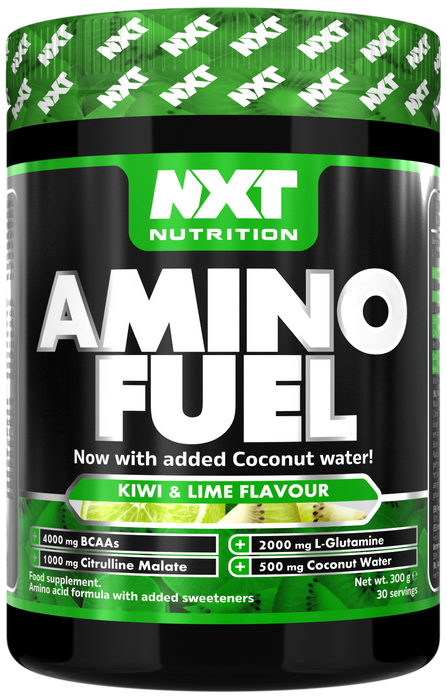 NXT Nutrition Amino Fuel (300g) 30 Servings - Kiwi Lime - Amino Acid Supplement at MySupplementShop by Nxt Nutrition