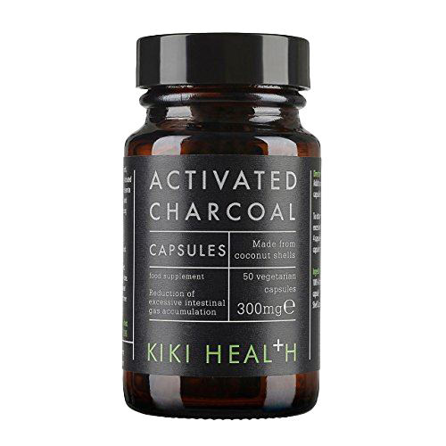 Kiki Health Activated Charcoal 50 Vegicaps