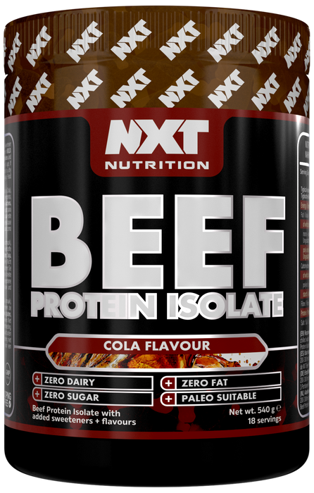 NXT Nutrition Beef Protein Isolate 540g - Protein Powder at MySupplementShop by Nxt Nutrition