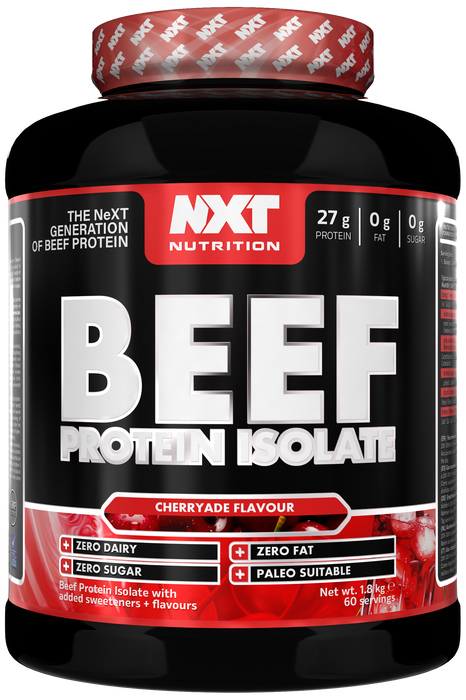 NXT Nutrition Beef Protein Isolate 1.8kg - Protein Powder at MySupplementShop by Nxt Nutrition