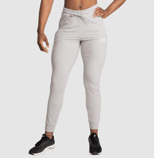 Better Bodies Empire Joggers - Light Grey - Joggers at MySupplementShop by Better Bodies