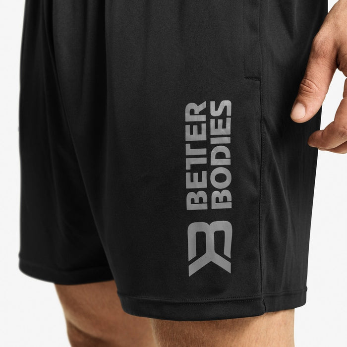 Better Bodies Loose Function Shorts - Black - Shorts at MySupplementShop by Better Bodies