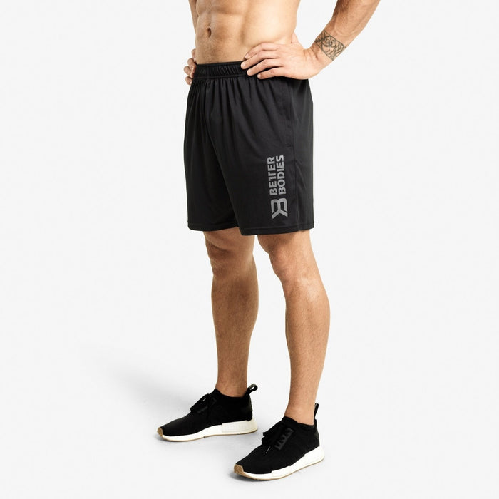 Better Bodies Loose Function Shorts - Black - Shorts at MySupplementShop by Better Bodies