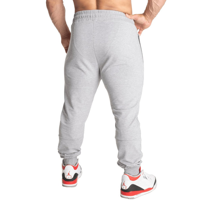 Better Bodies Tapered Joggers V2 - Light Grey - Medium - Tapered Joggers at MySupplementShop by Better Bodies