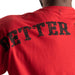 Better Bodies Union Original Tee Chilli Red - T-Shirt at MySupplementShop by Better Bodies