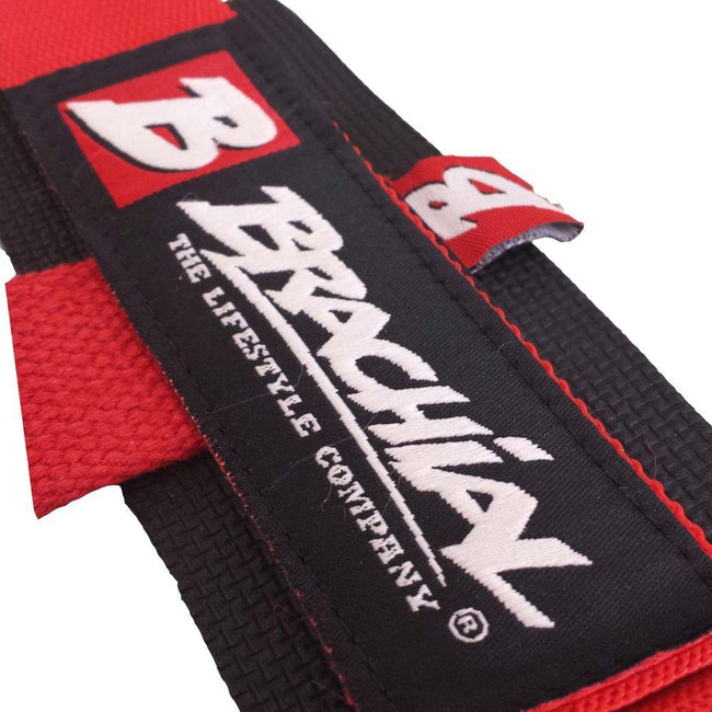 MySupplementShop Lifting Straps Brachial Lifting Straps Drag - Red/Black by Brachial The Lifestyle Company