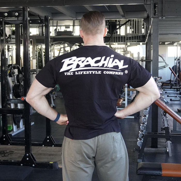 Brachial T-shirt Sky Black - T-Shirt at MySupplementShop by Brachial The Lifestyle Company