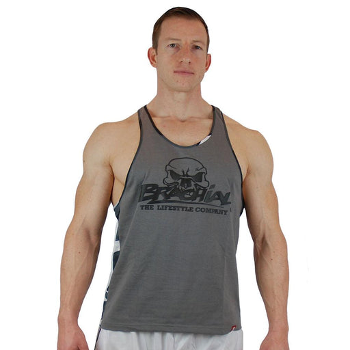 Brachial Tank Top Chest - Grey - Small - Tank Top at MySupplementShop by Brachial The Lifestyle Company