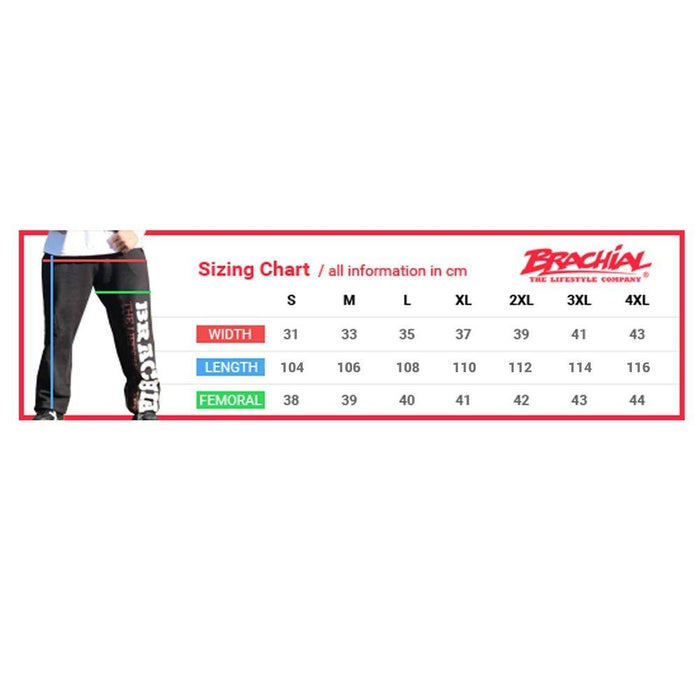 Brachial Tracksuit Trousers Gain - Greymelange - XXXL - Tracksuit Trousers at MySupplementShop by Brachial The Lifestyle Company