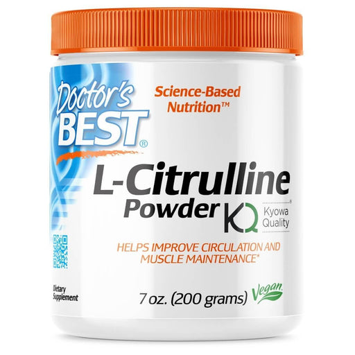 Doctor's Best L-Citrulline Powder 7 oz (200 g) - Amino Acids and BCAAs at MySupplementShop by Doctor's Best