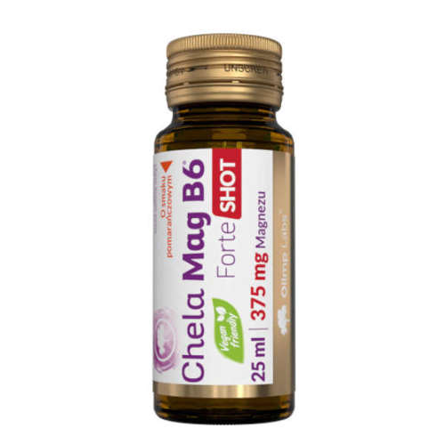 Olimp Nutrition Chela-Mag B6 Forte Shot, Cherry - 9 x 25ml - Sports Nutrition at MySupplementShop by Olimp Nutrition