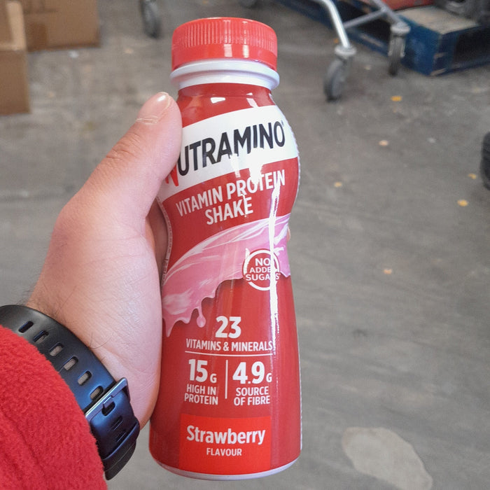 Nutramino Vitamin Protein Shake Strawberry 6x325ml