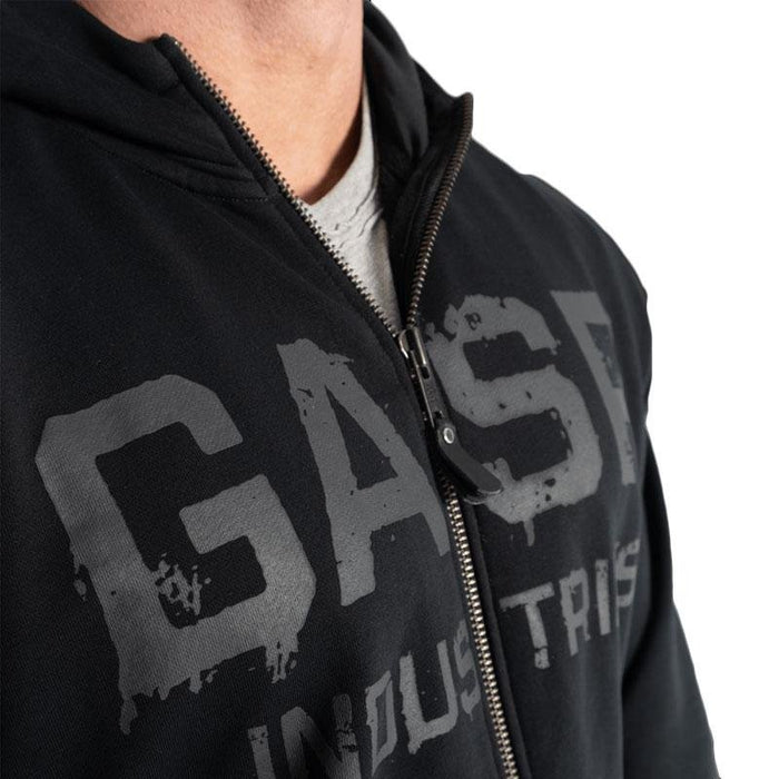 GASP Layered Hood Washed Black - Hoodie at MySupplementShop by Gasp