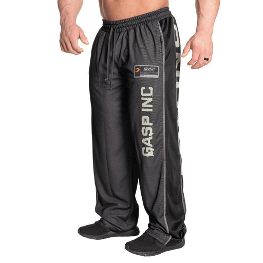 GASP No1 Mesh Pants - Black - Pants at MySupplementShop by Gasp