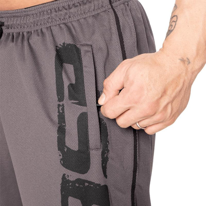 GASP Pro Mesh Shorts - Grey - Shorts at MySupplementShop by Gasp