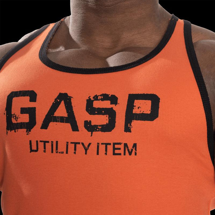 GASP Ribbed T-Back - Flame - Tank Top at MySupplementShop by Gasp