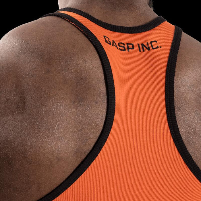 GASP Ribbed T-Back - Flame - Tank Top at MySupplementShop by Gasp