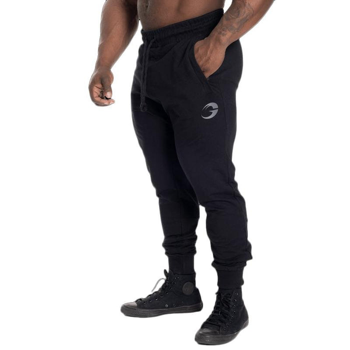 GASP Tapered Joggers Black - Tapered Joggers at MySupplementShop by Gasp