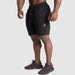 GASP Tapered Sweatshorts - Black - Tapered Sweatshorts at MySupplementShop by Gasp