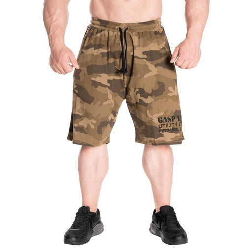 GASP Thermal Shorts - Green Camoprint - Thermal Shorts at MySupplementShop by Gasp