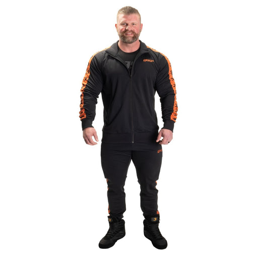 GASP Tracksuit Pants - Black/Flame - Medium - Tracksuit Pants at MySupplementShop by Gasp