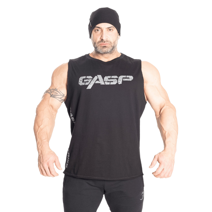 GASP Vintage Tank - Black