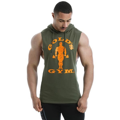 MySupplementShopSweatshirt Gold&#039;s Gym Drop Armhole Sweat - Army Green by Gold&#039;s Gym