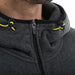 Golds Gym Full Zip Hooded Sweater - Black/Charcoal - XXL - Hooded Sweater at MySupplementShop by Gold's Gym