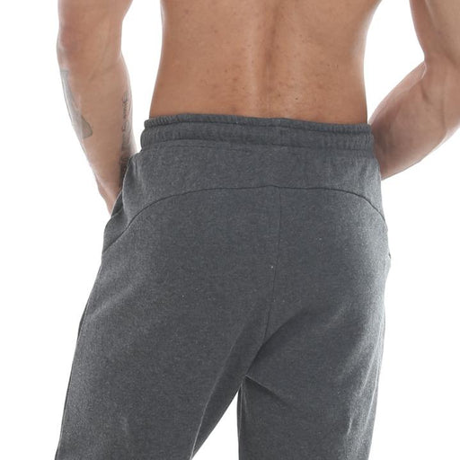 Gold's Gym Jog Pant with Embossed Print Charcoal Marl - Small - Jog Pants at MySupplementShop by Gold's Gym