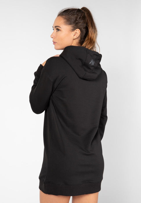 Gorilla Wear Alexandria Hoodie - Black - Hoodie at MySupplementShop by Gorilla Wear