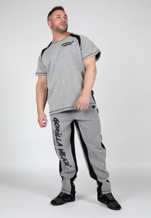 Gorilla Wear Augustine Old School Pants - Grey - Pants at MySupplementShop by Gorilla Wear