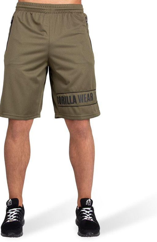 Gorilla Wear Branson Shorts Army Green/Black - Shorts at MySupplementShop by Gorilla Wear