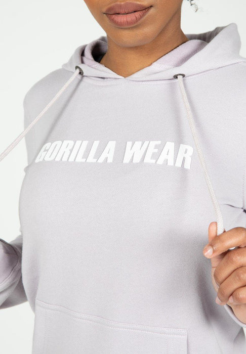 Gorilla Wear Charlotte Hoodie - Lilac - Hoodie at MySupplementShop by Gorilla Wear