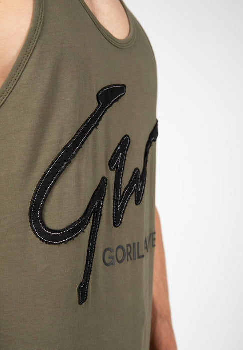 Gorilla Wear Evansville Tank Top - Army Green - XL - Tank Top at MySupplementShop by Gorilla Wear