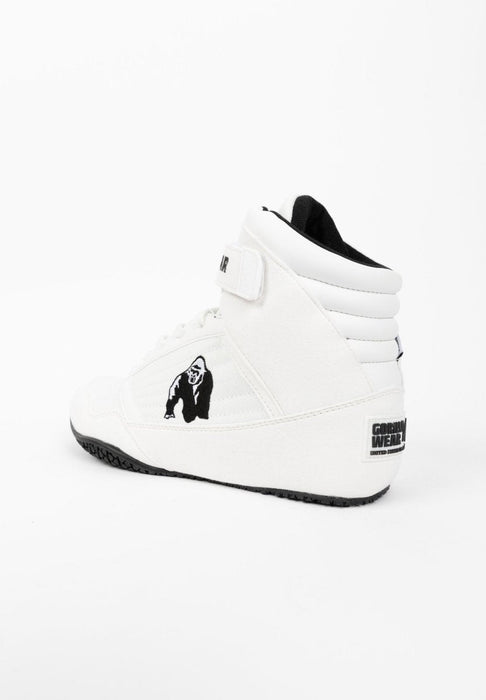 Gorilla Wear High Tops White - Footwear at MySupplementShop by Gorilla Wear