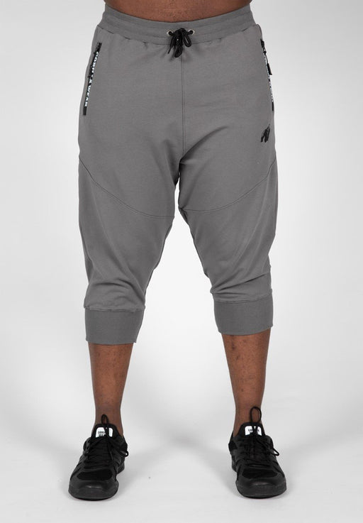 Gorilla Wear Knoxville 3/4 Sweatpants - Grey - XL - Sweatpants at MySupplementShop by Gorilla Wear