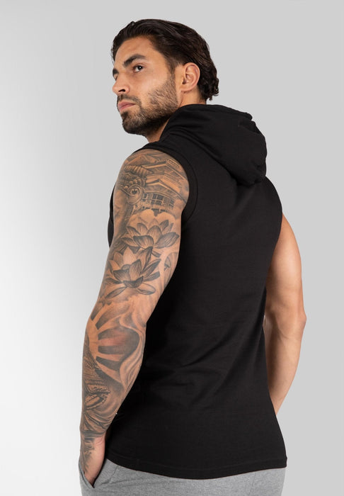 Gorilla Wear Melbourne S/L Hooded T-Shirt - Black - XL - T-Shirt at MySupplementShop by Gorilla Wear