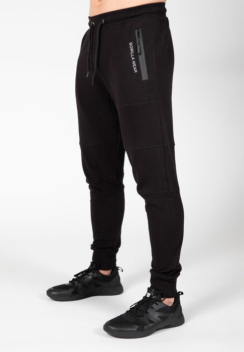 Gorilla Wear Newark Pants - Black - Large - Pants at MySupplementShop by Gorilla Wear